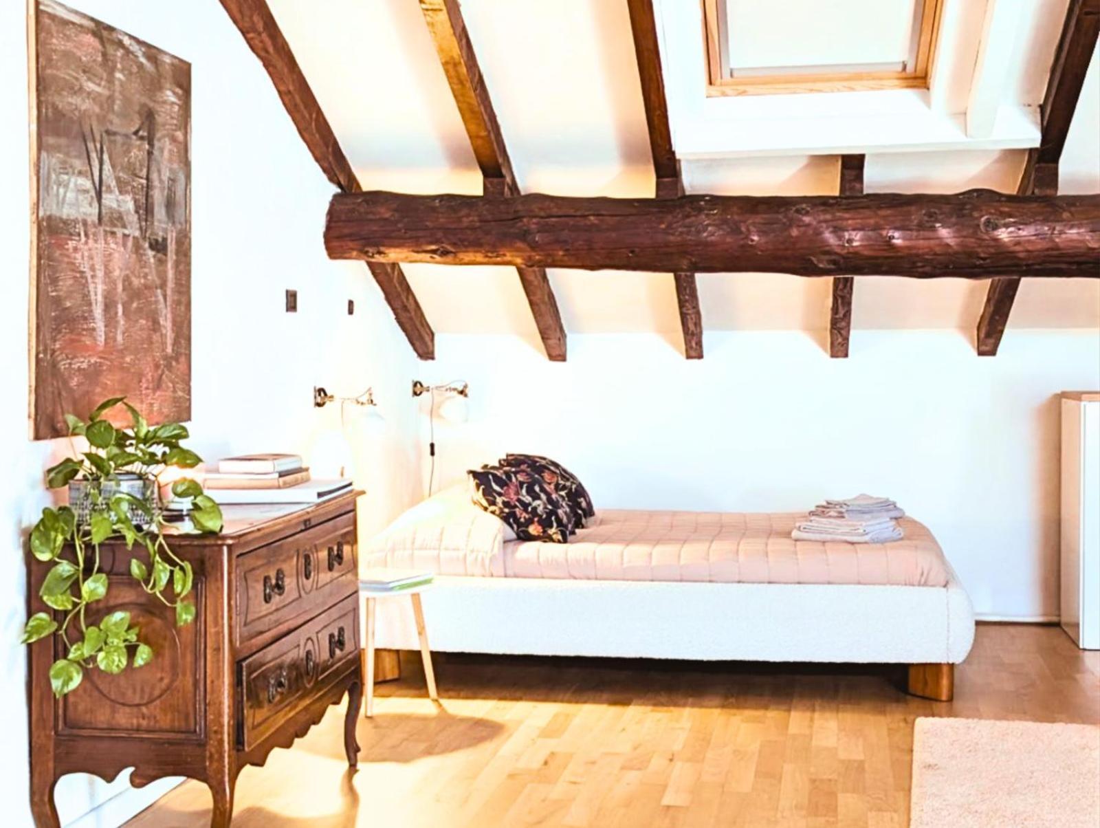 Mansarda Laurent Parma Bagian luar foto